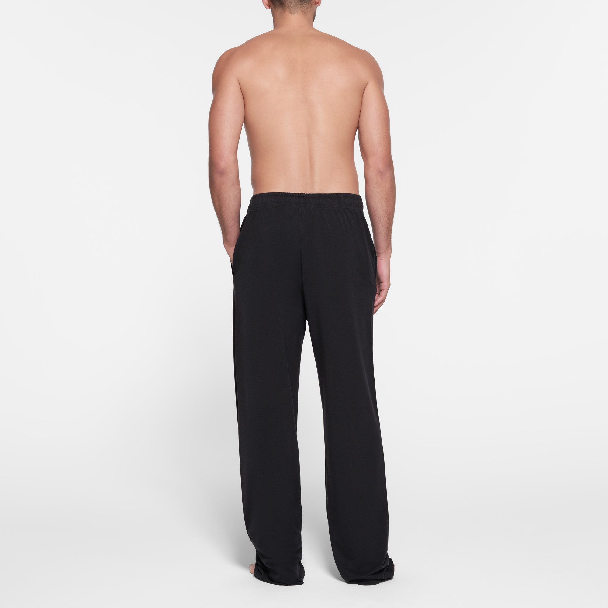 jersey lounge mens relaxed straight leg pant jersey lounge mens relaxed straight leg pant