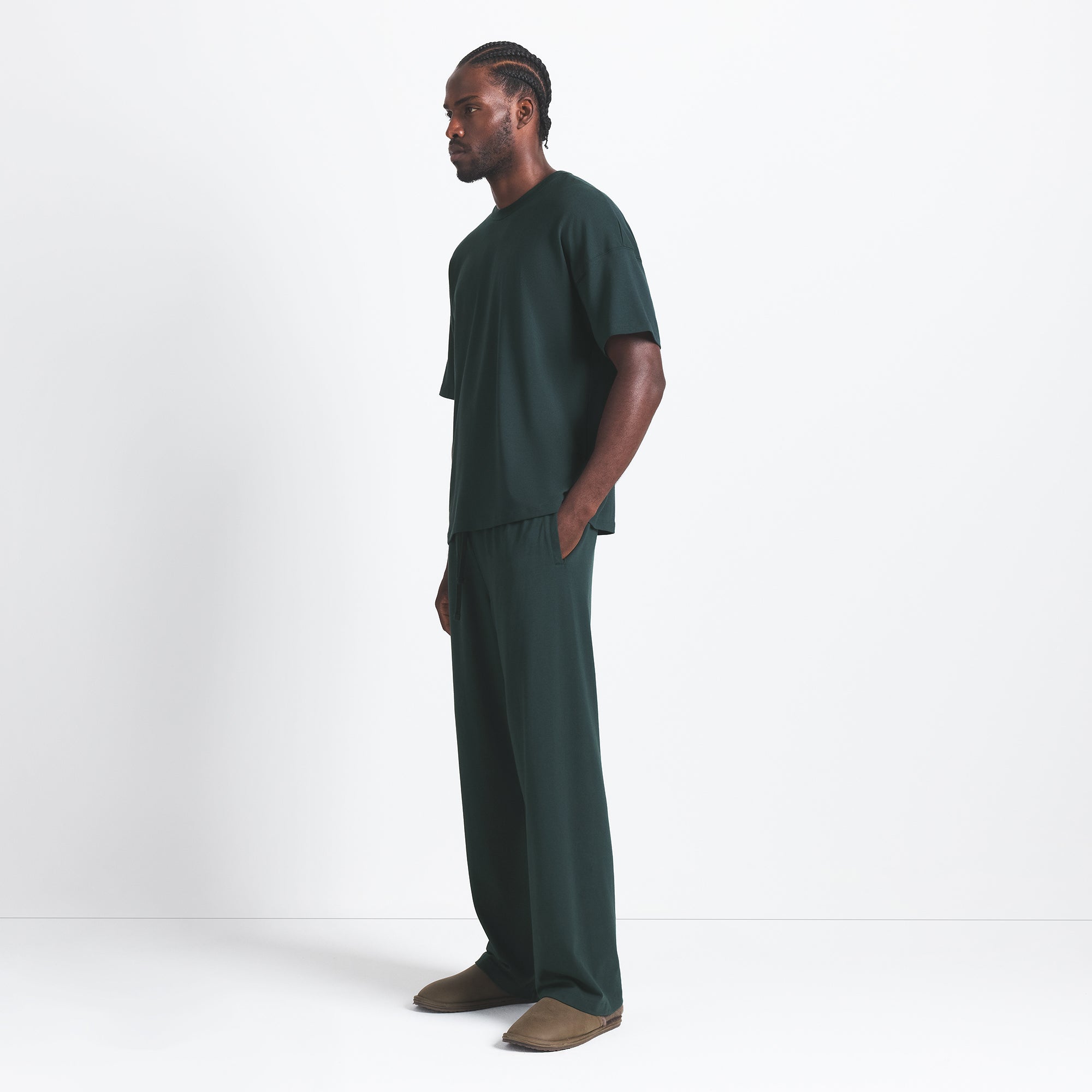 jersey lounge mens relaxed straight leg pant jersey lounge mens relaxed straight leg pant