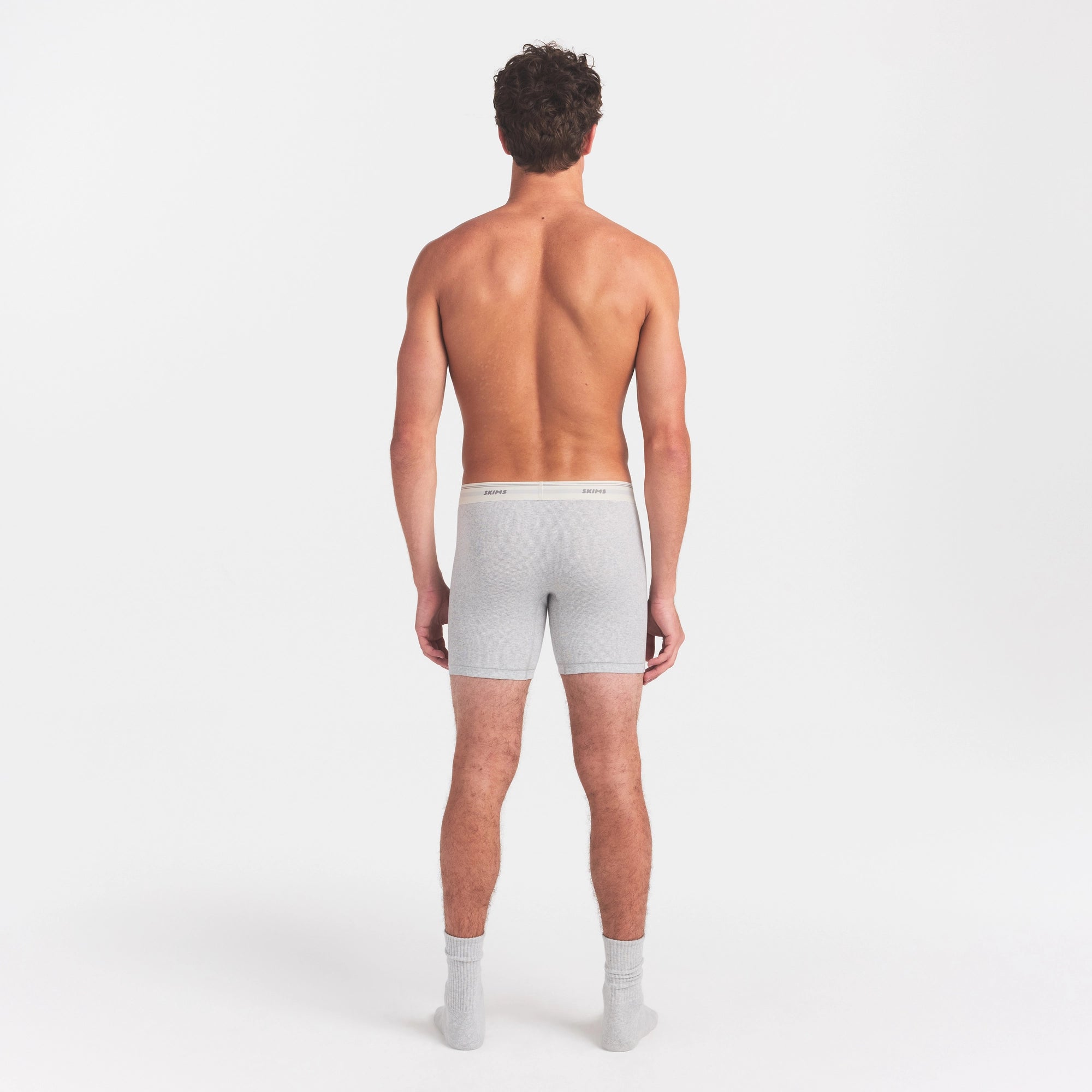 skims cotton rib mens 5" boxer brief skims cotton rib mens 5" boxer brief
