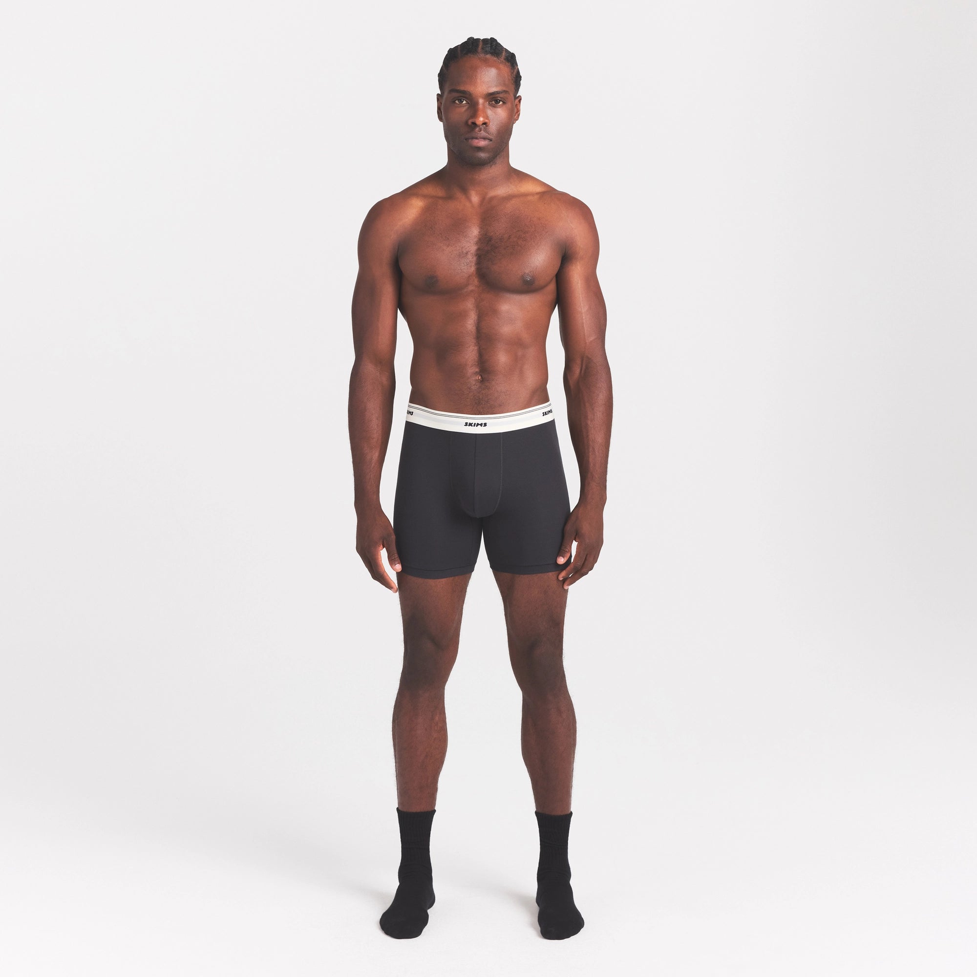 skims cotton rib mens 5" boxer brief skims cotton rib mens 5" boxer brief