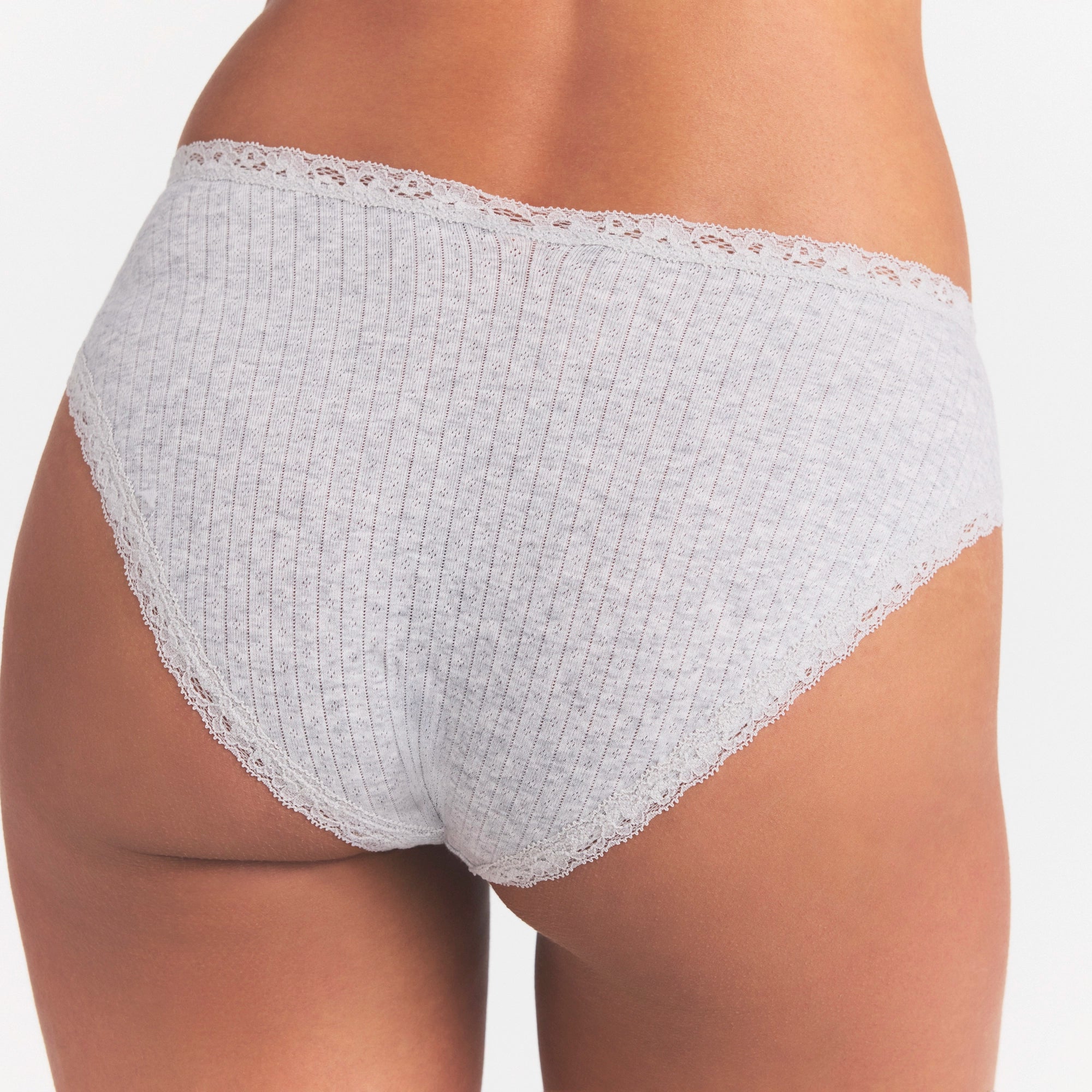 lightweight cotton pointelle lace brief lightweight cotton pointelle lace brief
