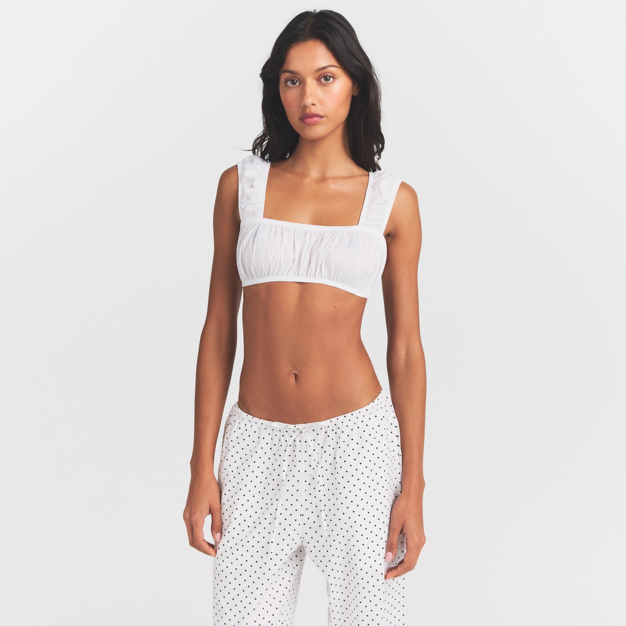 poplin apparel bralette poplin apparel bralette