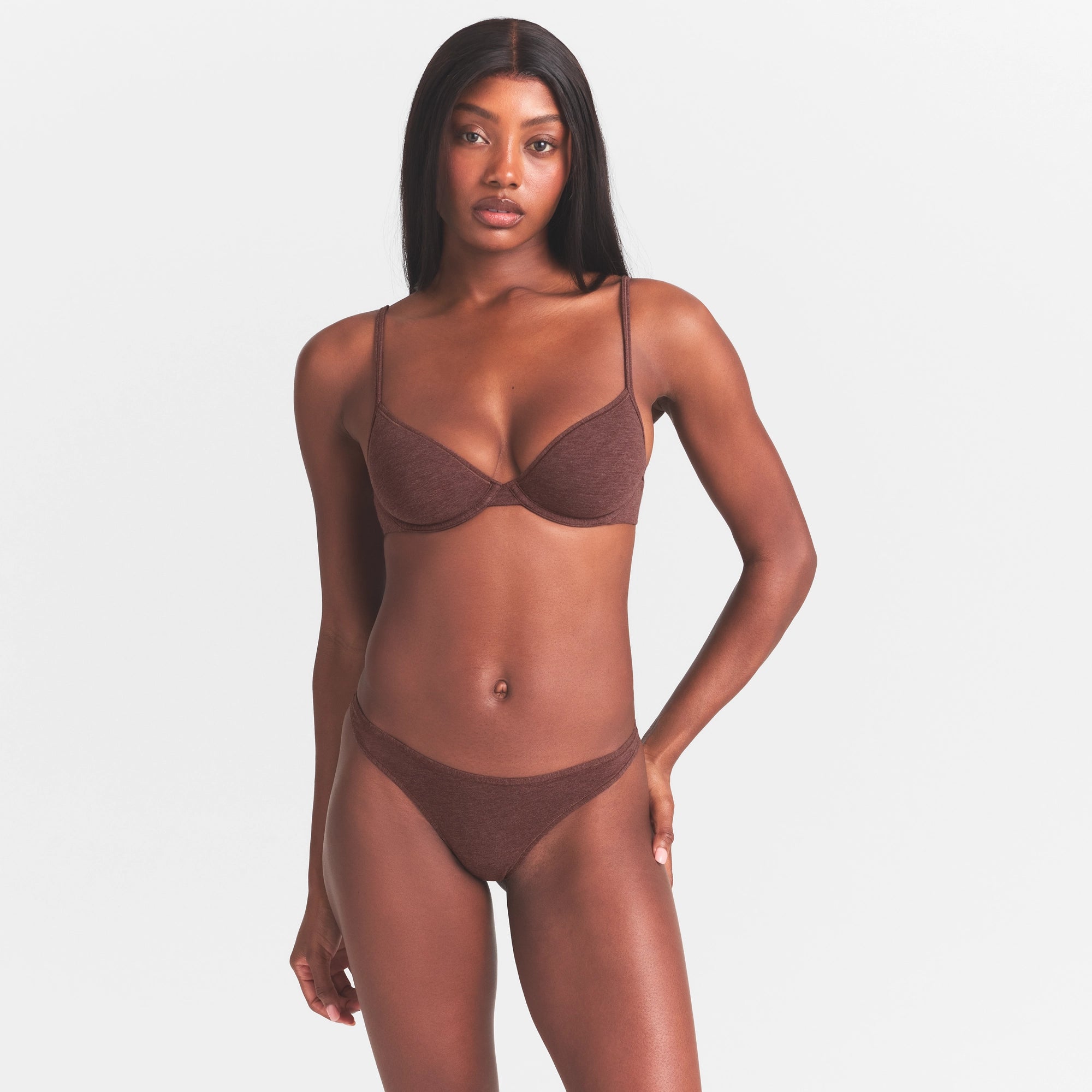 everyday cotton unlined demi bra everyday cotton unlined demi bra