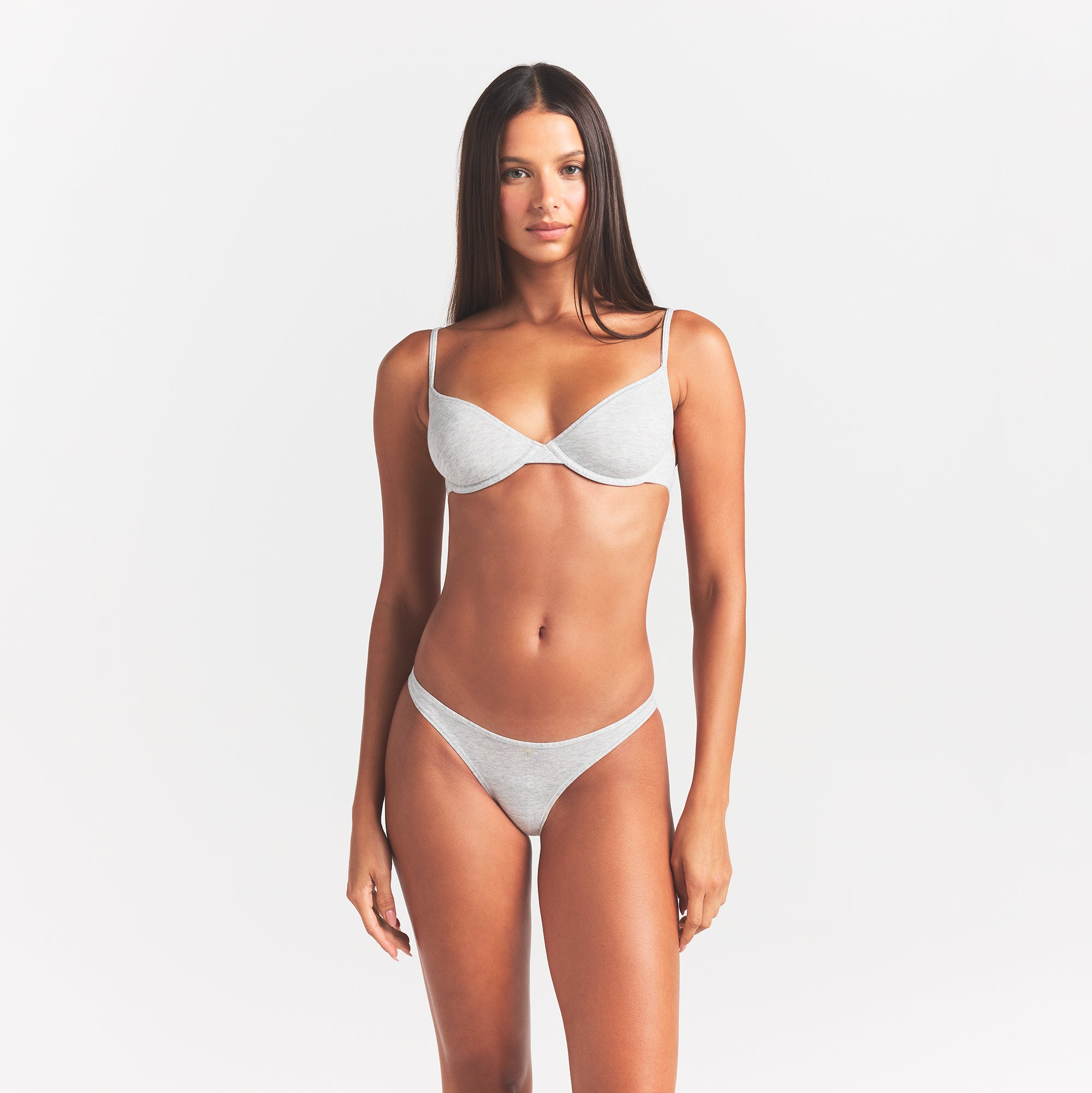 everyday cotton unlined demi bra everyday cotton unlined demi bra