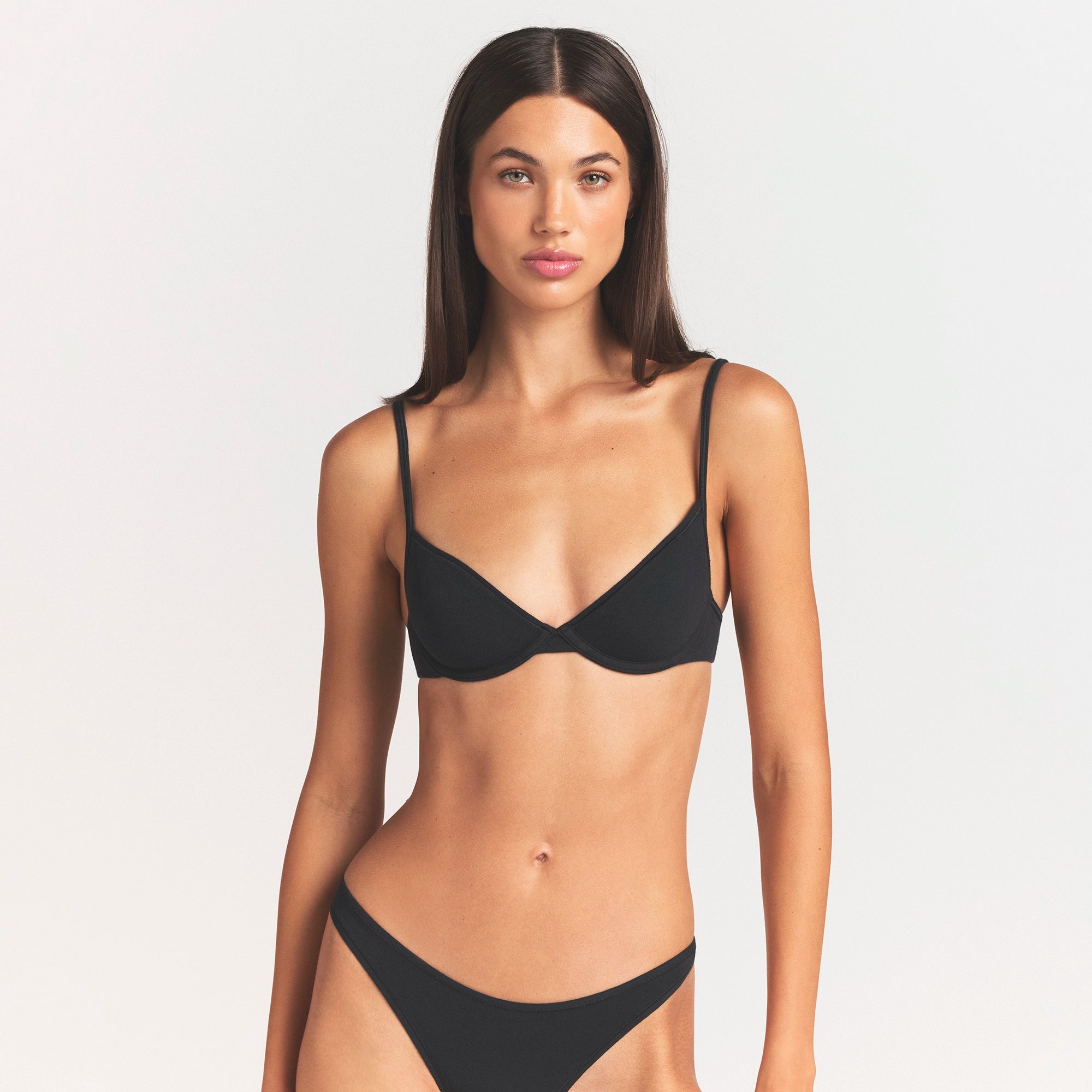 everyday cotton unlined demi bra everyday cotton unlined demi bra