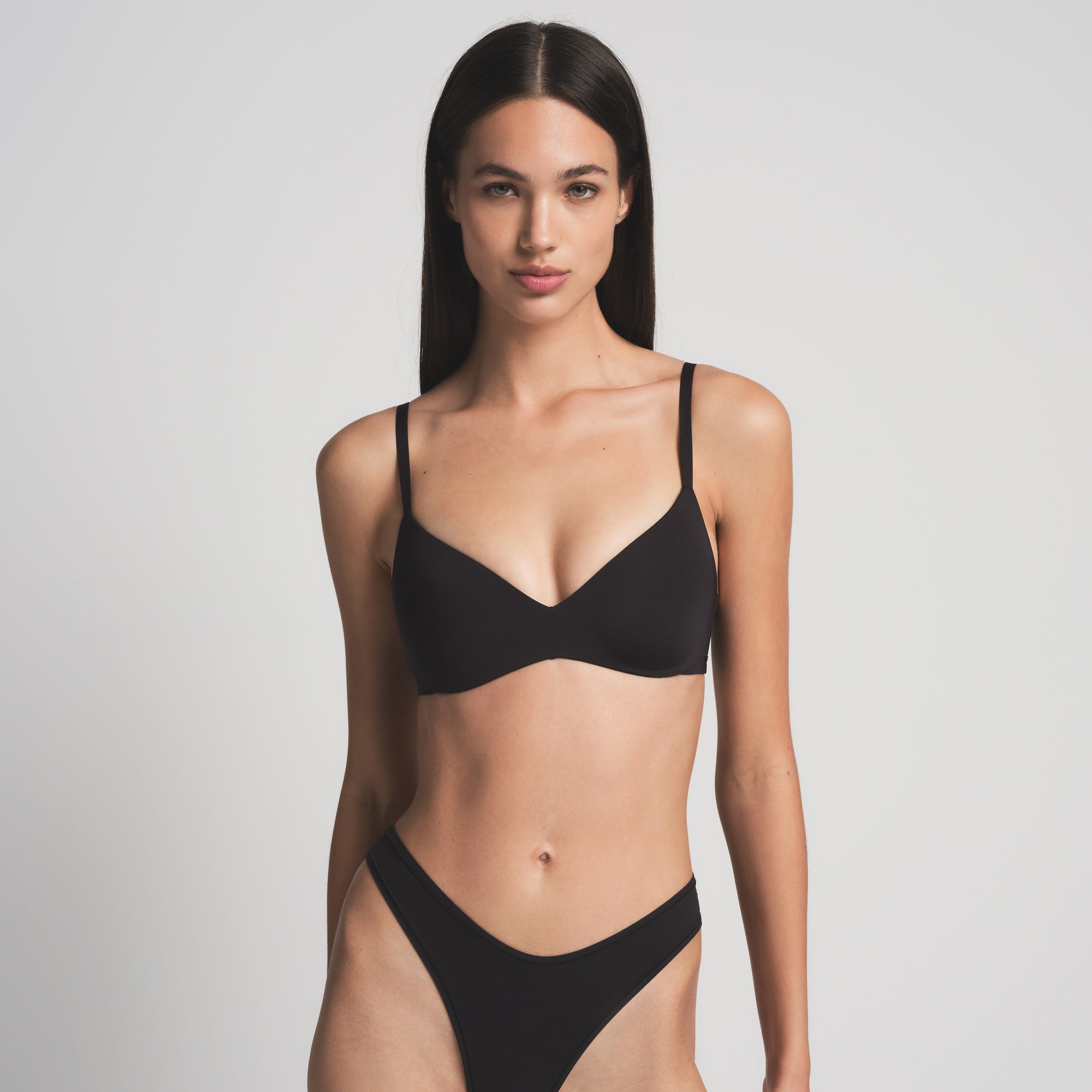 wireless form push up plunge bra wireless form push up plunge bra