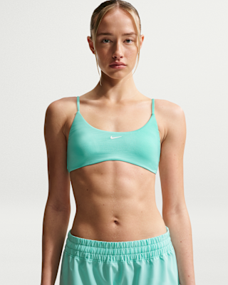 nike swim effortless essential Женский топ бикини без косточек nike swim effortless essential Женский топ бикини без косточек