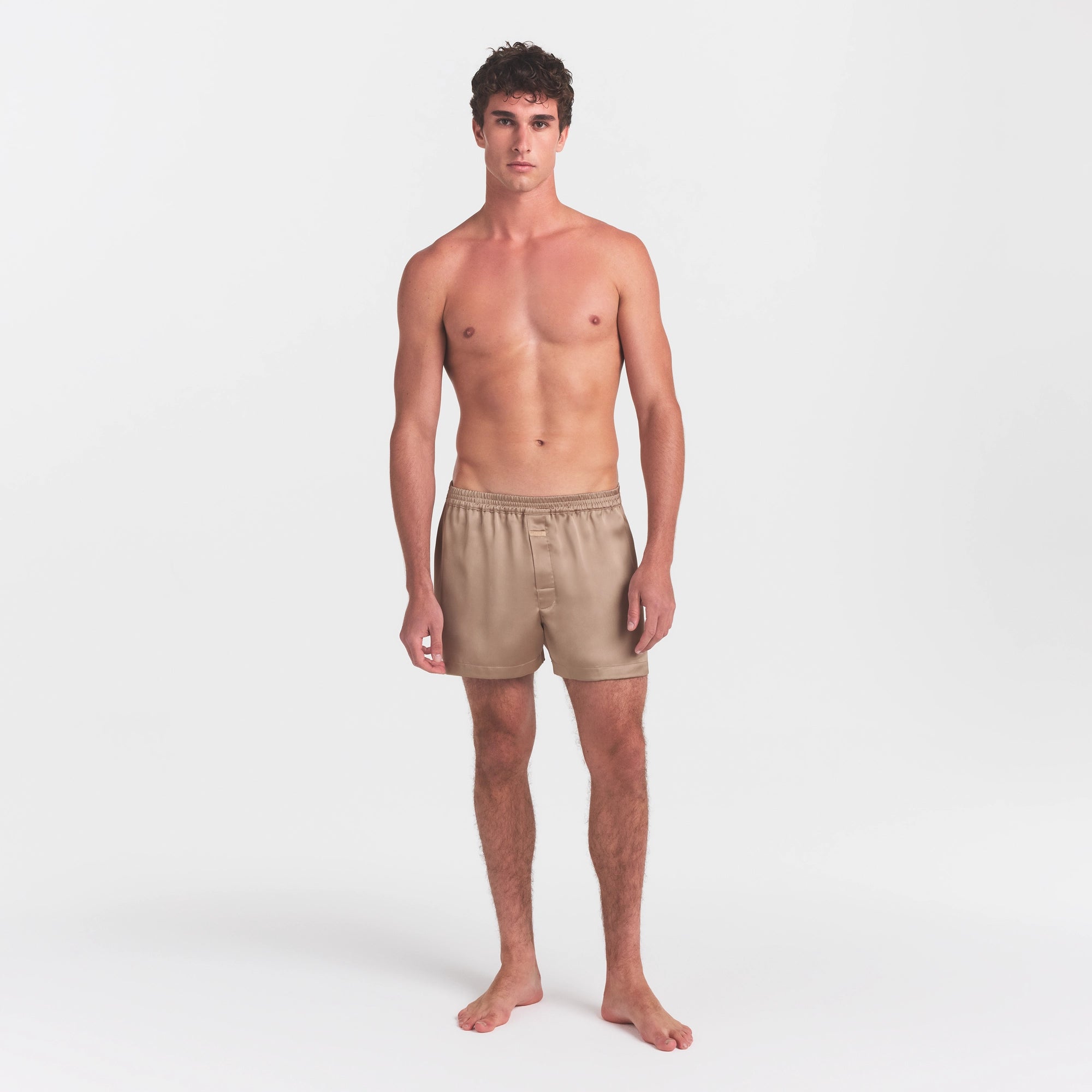 sateen sleep mens 3" boxer short sateen sleep mens 3" boxer short
