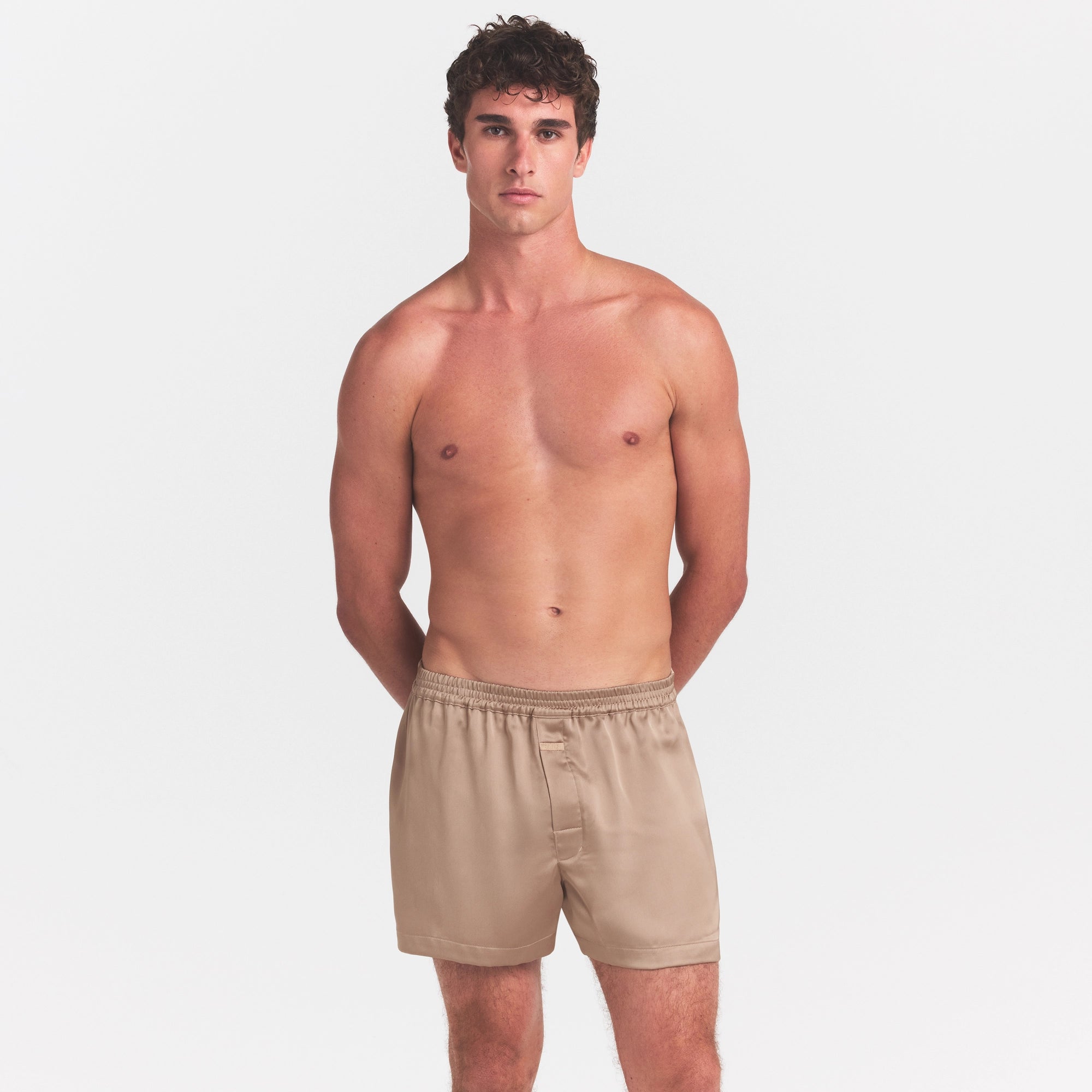 sateen sleep mens 3" boxer short sateen sleep mens 3" boxer short