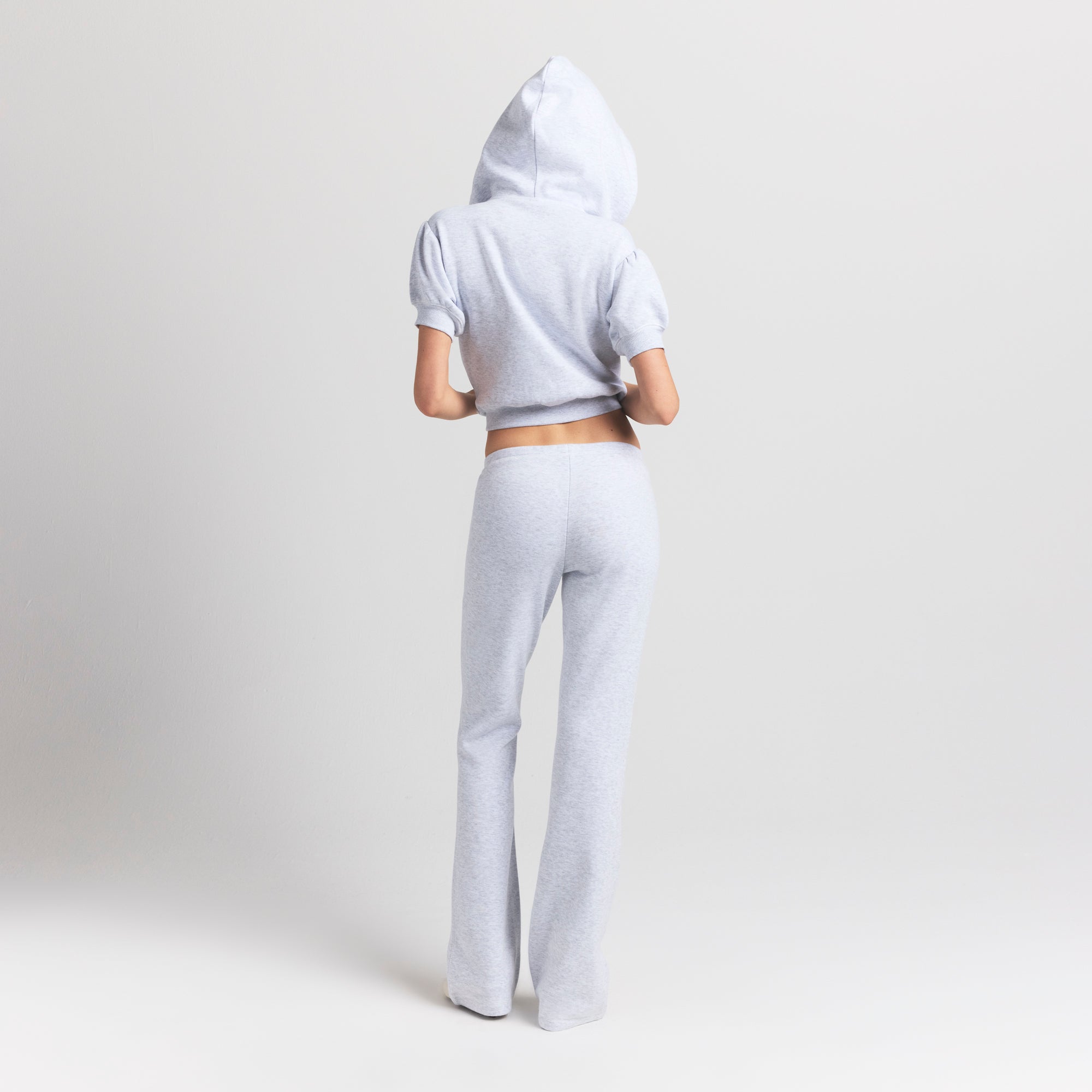 cotton fleece slim pant cotton fleece slim pant