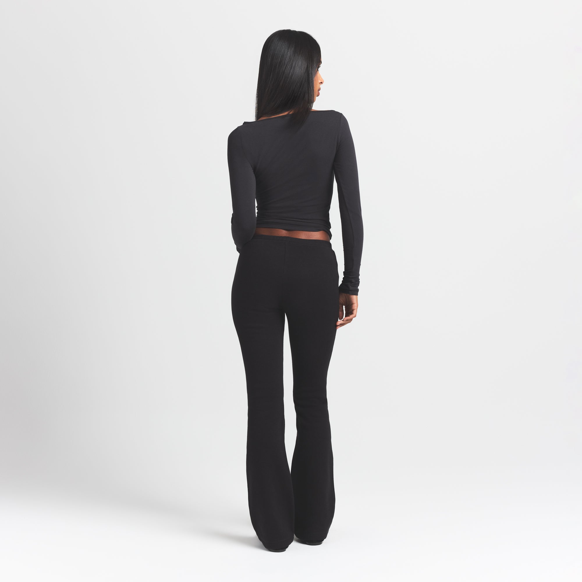 cotton fleece slim pant cotton fleece slim pant