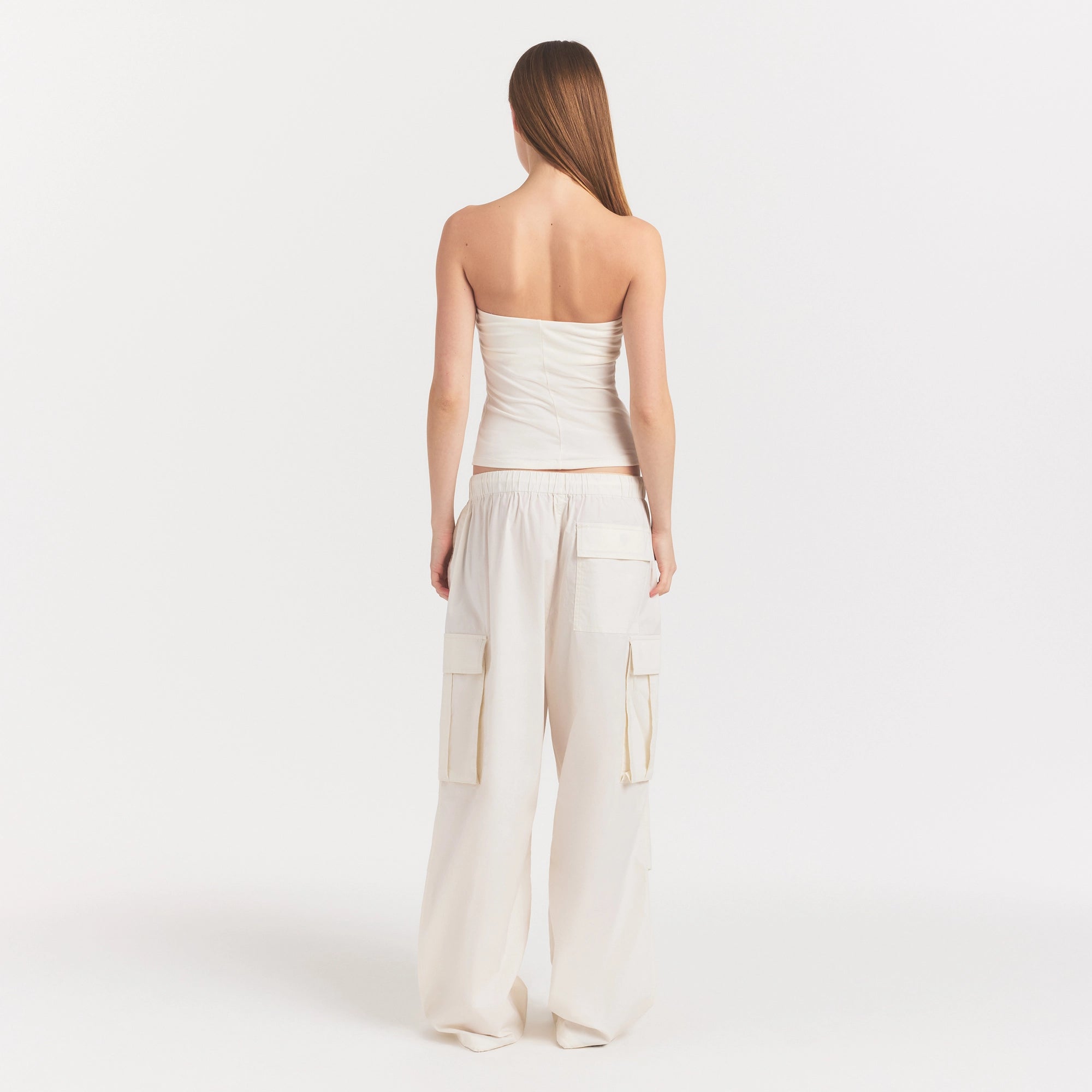 woven cotton oversized low rise cargo pant woven cotton oversized low rise cargo pant