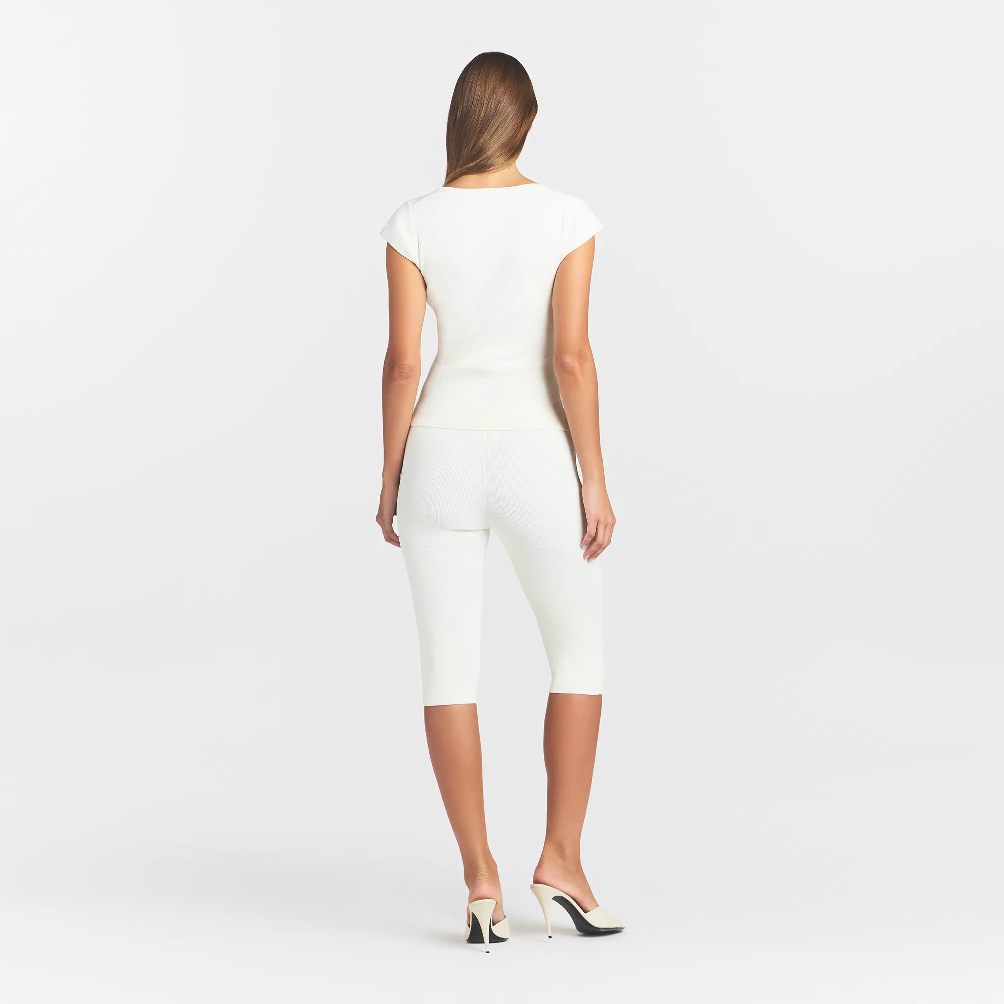 refined knit capri refined knit capri