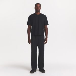 Home woven mens karate pant