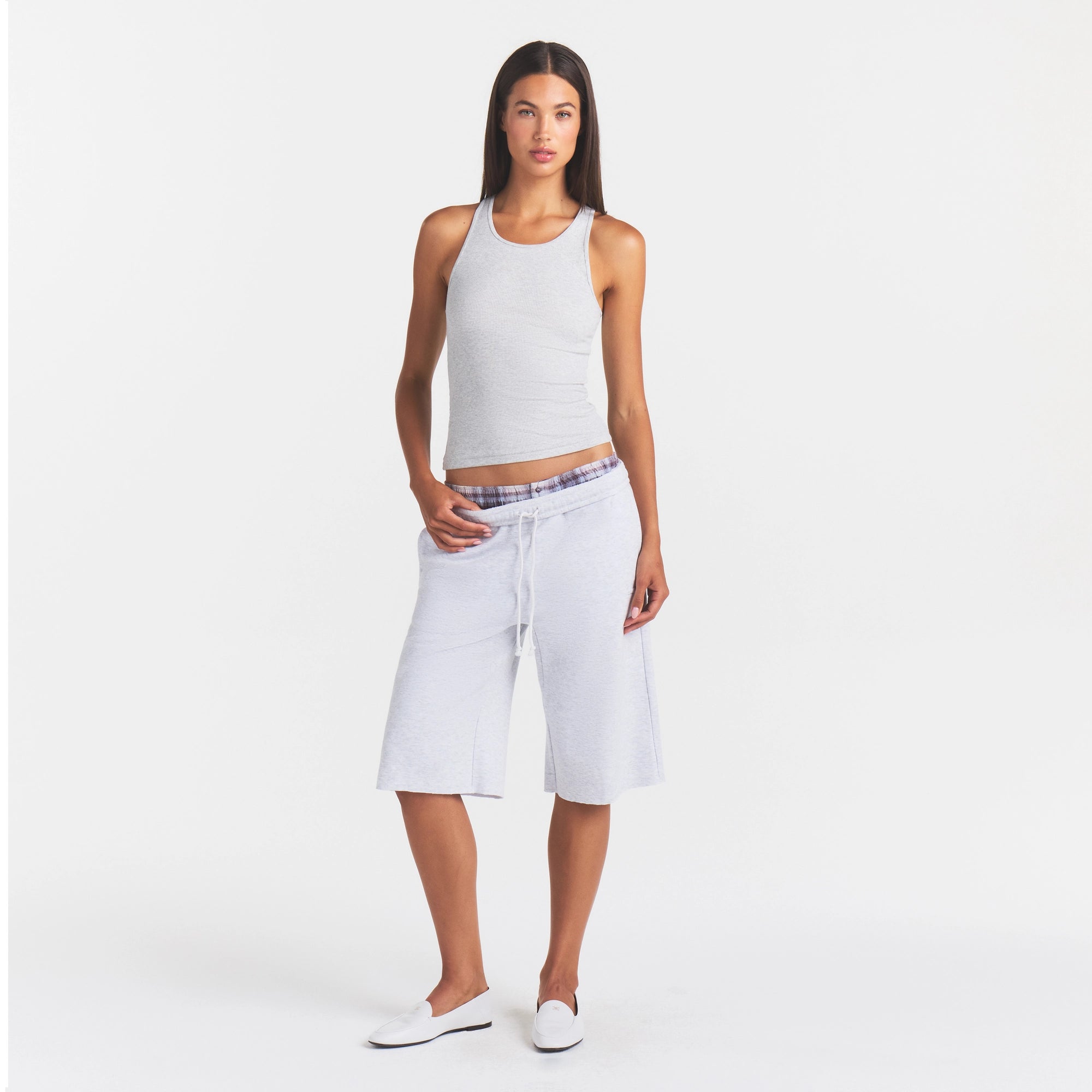 cotton fleece long short cotton fleece long short