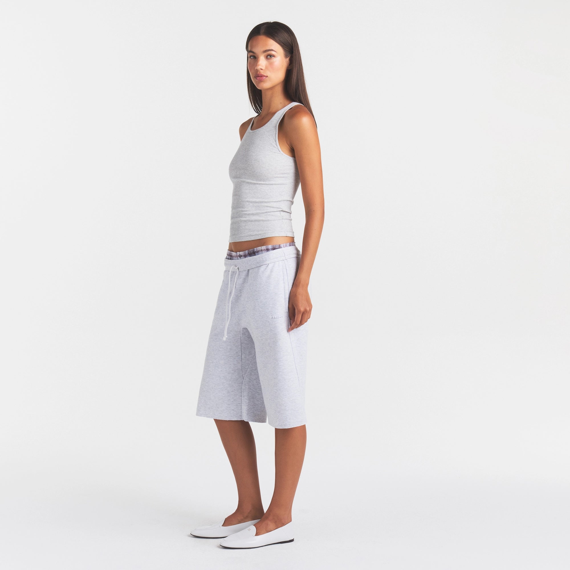 cotton fleece long short cotton fleece long short