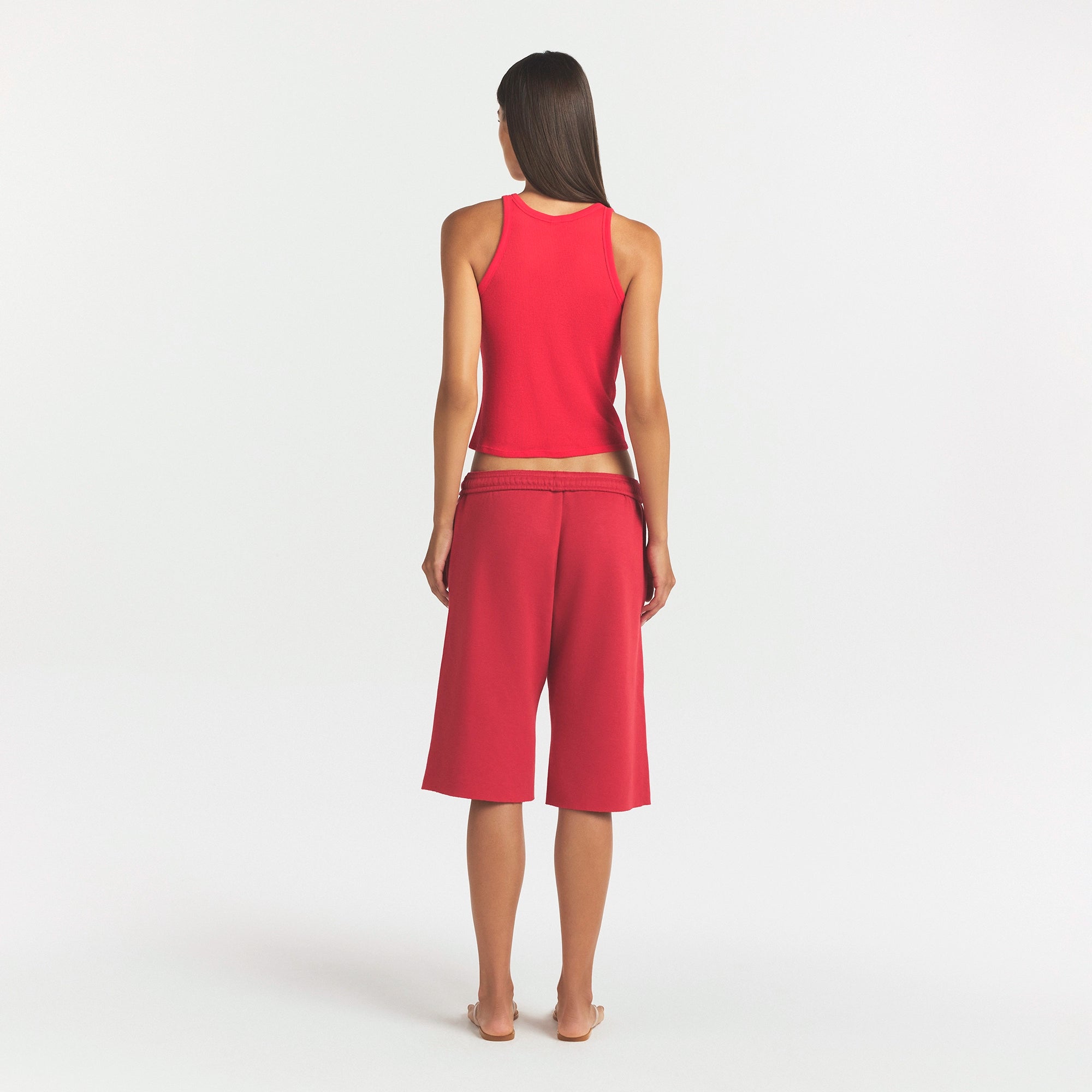 cotton fleece long short cotton fleece long short