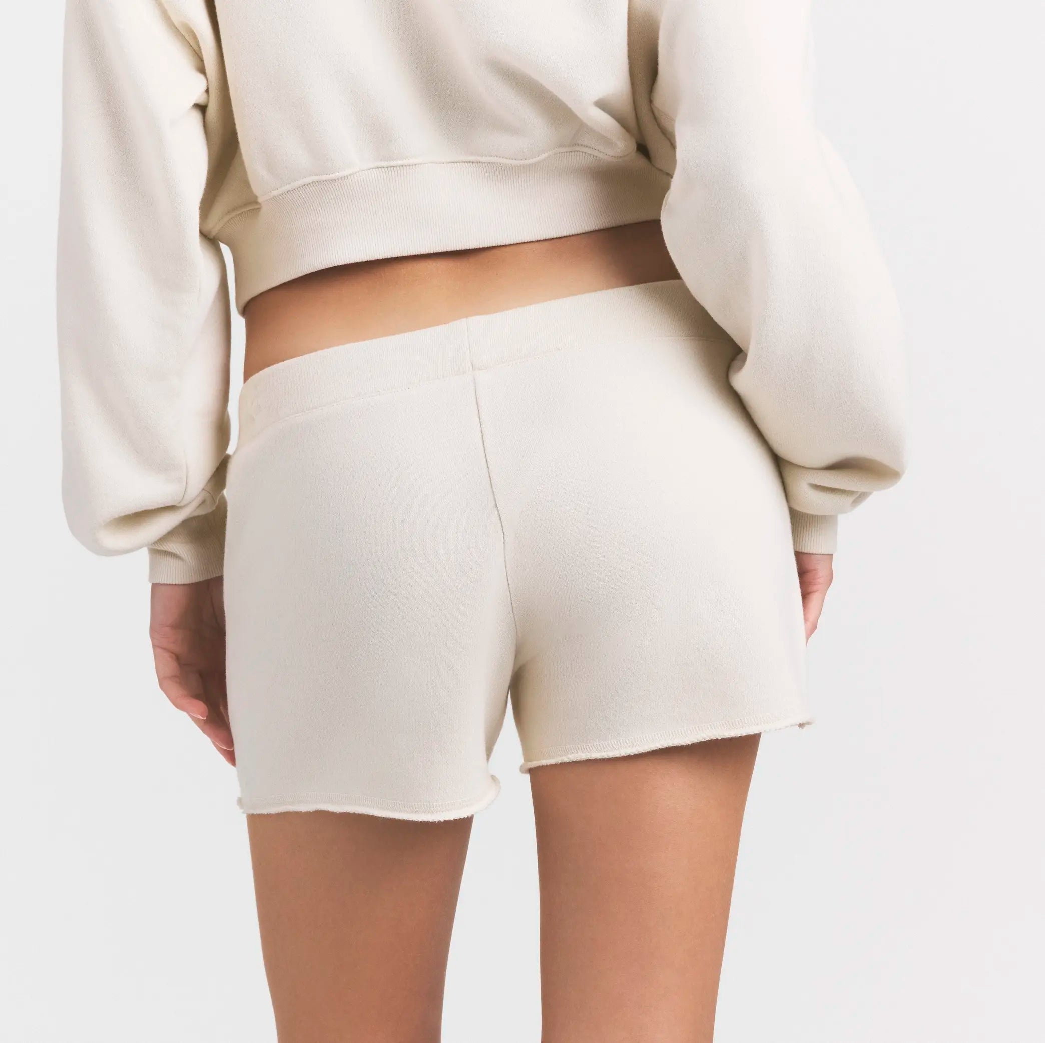 drapey french terry short drapey french terry short