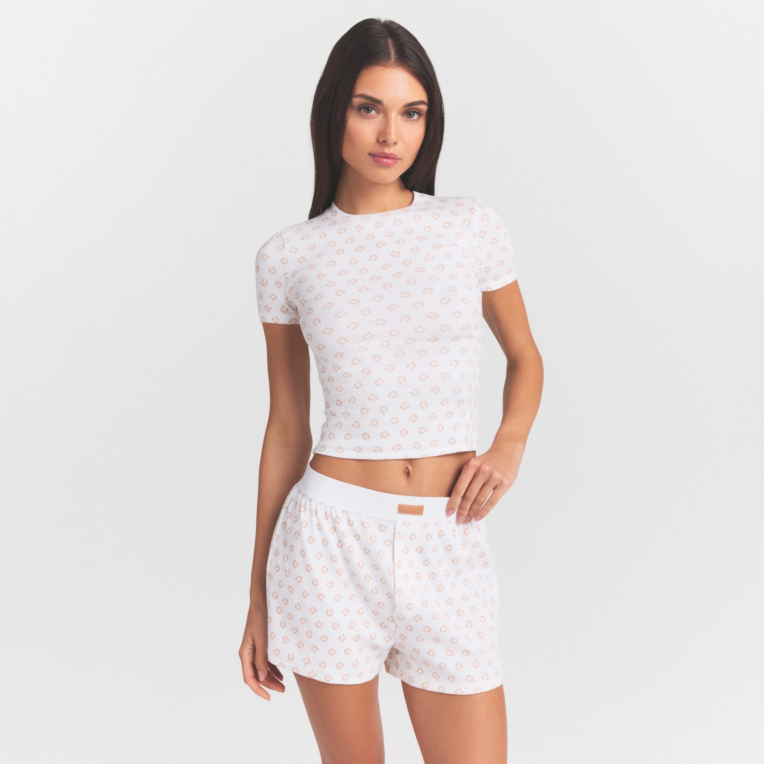cotton rib loose boxer cotton rib loose boxer