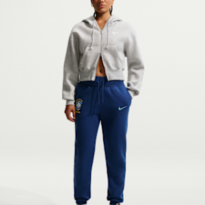 brazil phoenix fleece Женские брюки nike soccer с высокой талией