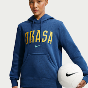 brazil phoenix fleece Женский пуловер с капюшоном nike soccer
