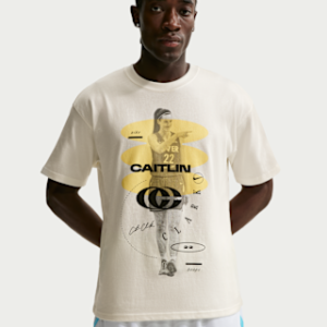 caitlin clark logo Баскетбольная футболка nike