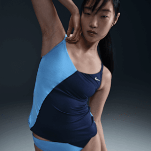 nike swim Женская танкини с v образным вырезом