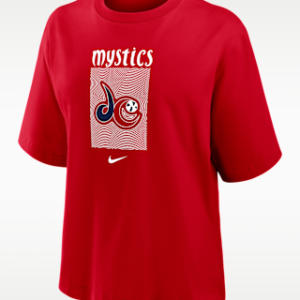 washington mystics Женская футболка свободного кроя nike wnba