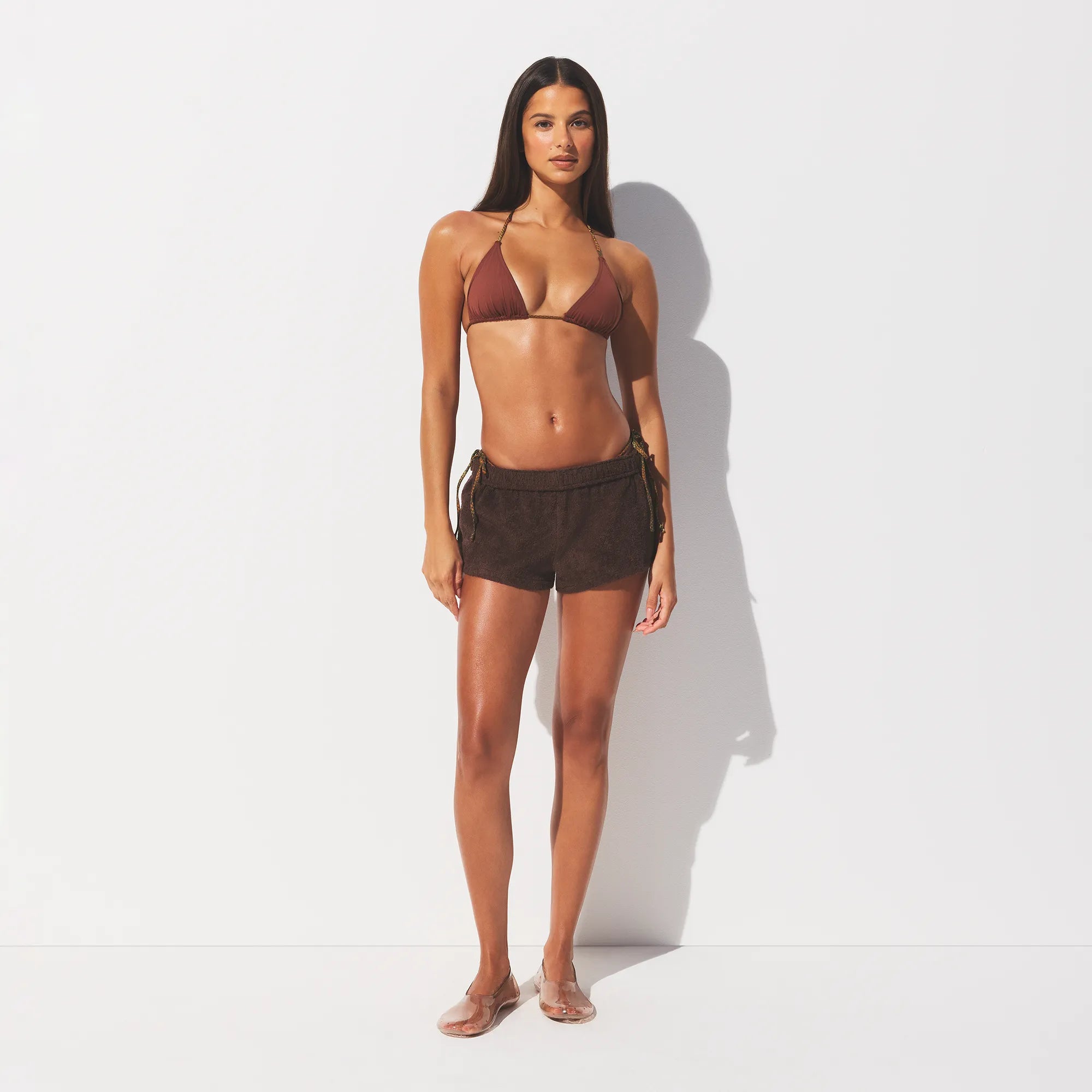 terry cover ups foldover short terry cover ups foldover short