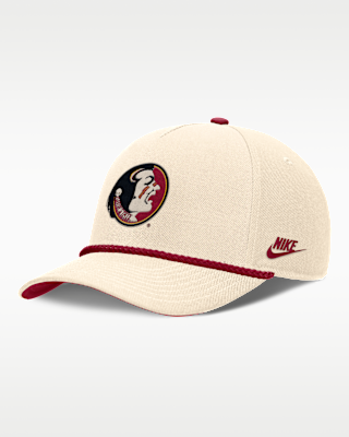 florida state legacy vintage rope rise Мужская регулируемая кепка nike college florida state legacy vintage rope rise Мужская регулируемая кепка nike college