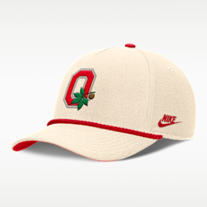 ohio state legacy vintage rope rise Мужская регулируемая кепка nike college