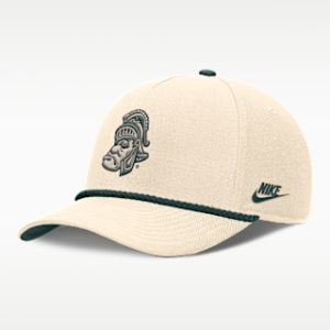 Витрина michigan state legacy vintage rope rise Мужская регулируемая кепка nike college