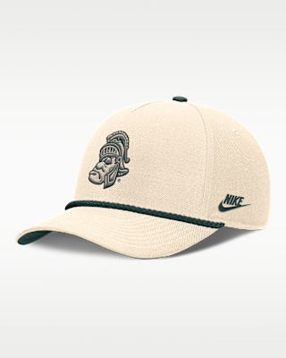 michigan state legacy vintage rope rise Мужская регулируемая кепка nike college michigan state legacy vintage rope rise Мужская регулируемая кепка nike college