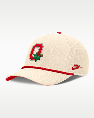 ohio state legacy vintage rope rise Мужская регулируемая кепка nike college ohio state legacy vintage rope rise Мужская регулируемая кепка nike college
