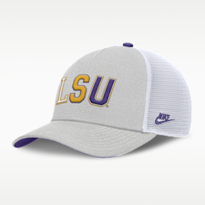 lsu legacy basketball rise Мужская регулируемая кепка nike college trucker