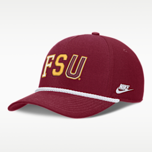 florida state legacy basketball rope rise Мужская регулируемая кепка nike college