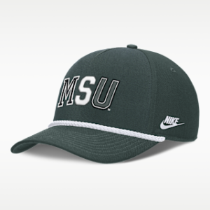 michigan state legacy basketball rope rise Мужская регулируемая кепка nike college