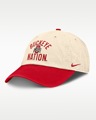 ohio state primetime 2 tone club Мужская регулируемая кепка nike college ohio state primetime 2 tone club Мужская регулируемая кепка nike college