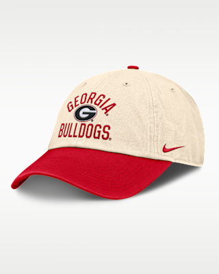 georgia primetime 2 tone club Мужская регулируемая кепка nike college georgia primetime 2 tone club Мужская регулируемая кепка nike college