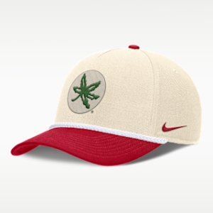 ohio state primetime rope 2 tone rise Мужская регулируемая кепка nike college