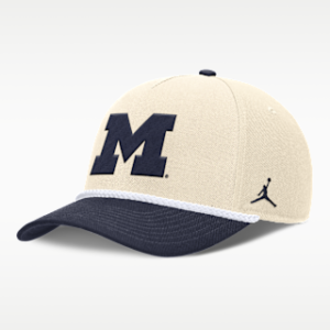 Home michigan primetime rope 2 tone rise Мужская регулируемая кепка jordan brand college