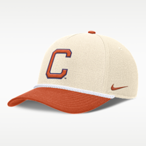 Home clemson primetime rope 2 tone rise Мужская регулируемая кепка nike college
