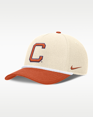 clemson primetime rope 2 tone rise Мужская регулируемая кепка nike college clemson primetime rope 2 tone rise Мужская регулируемая кепка nike college