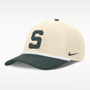 michigan state primetime rope 2 tone rise Мужская регулируемая кепка nike college