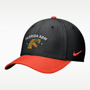 nike rise college (florida a&m university) Кепка dri fit swooshflex