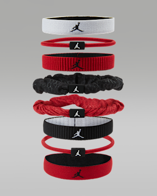 jordan sport Эластичные резинки для волос смешанного типа (8 шт.) jordan sport Эластичные резинки для волос смешанного типа (8 шт.)