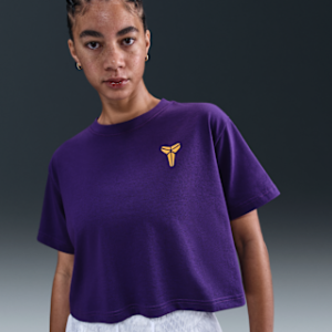kobe Женская укороченная баскетбольная футболка dri fit