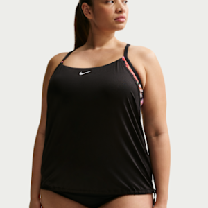 nike swim Женские многослойные танкини (большие размеры)