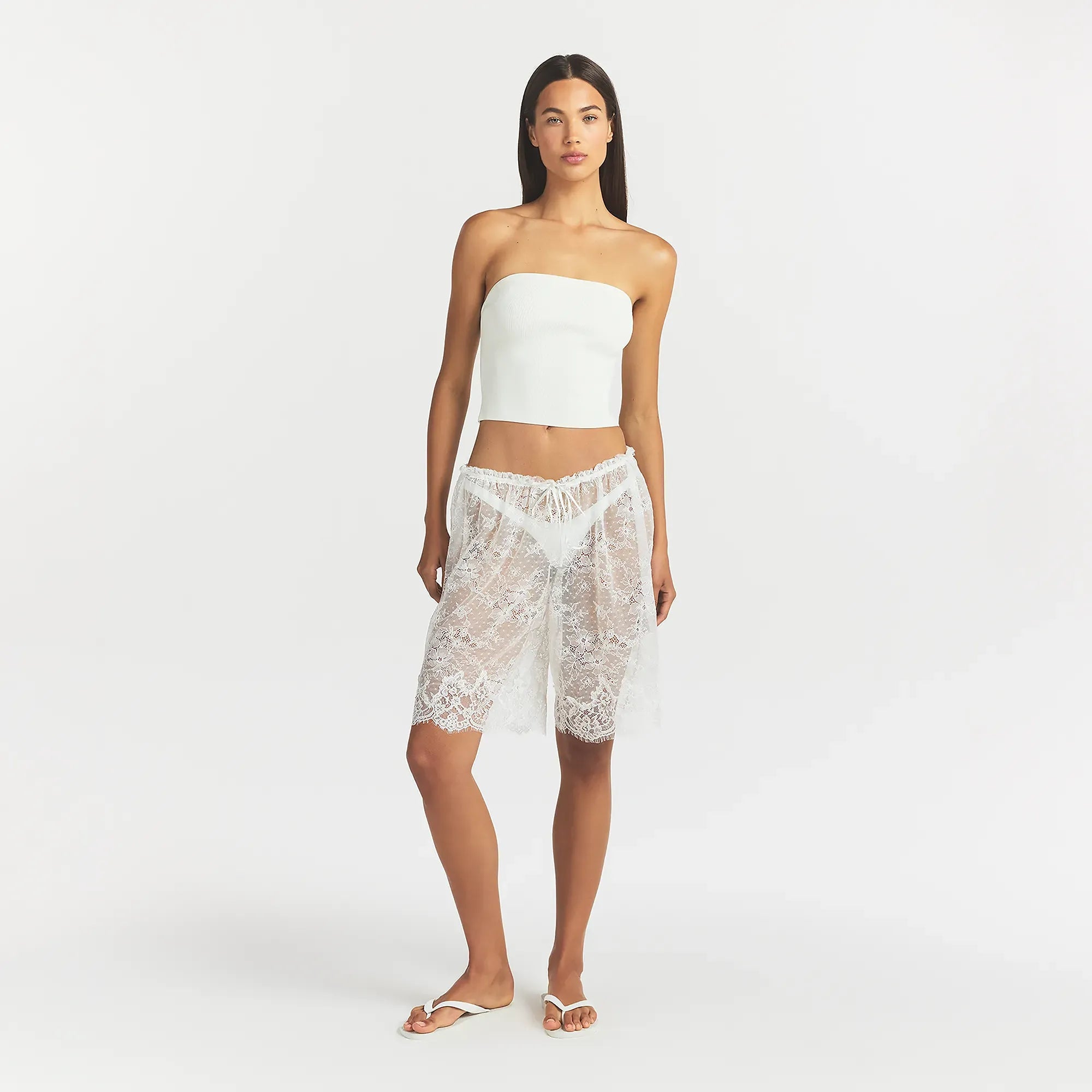 ultra fine lace long short ultra fine lace long short