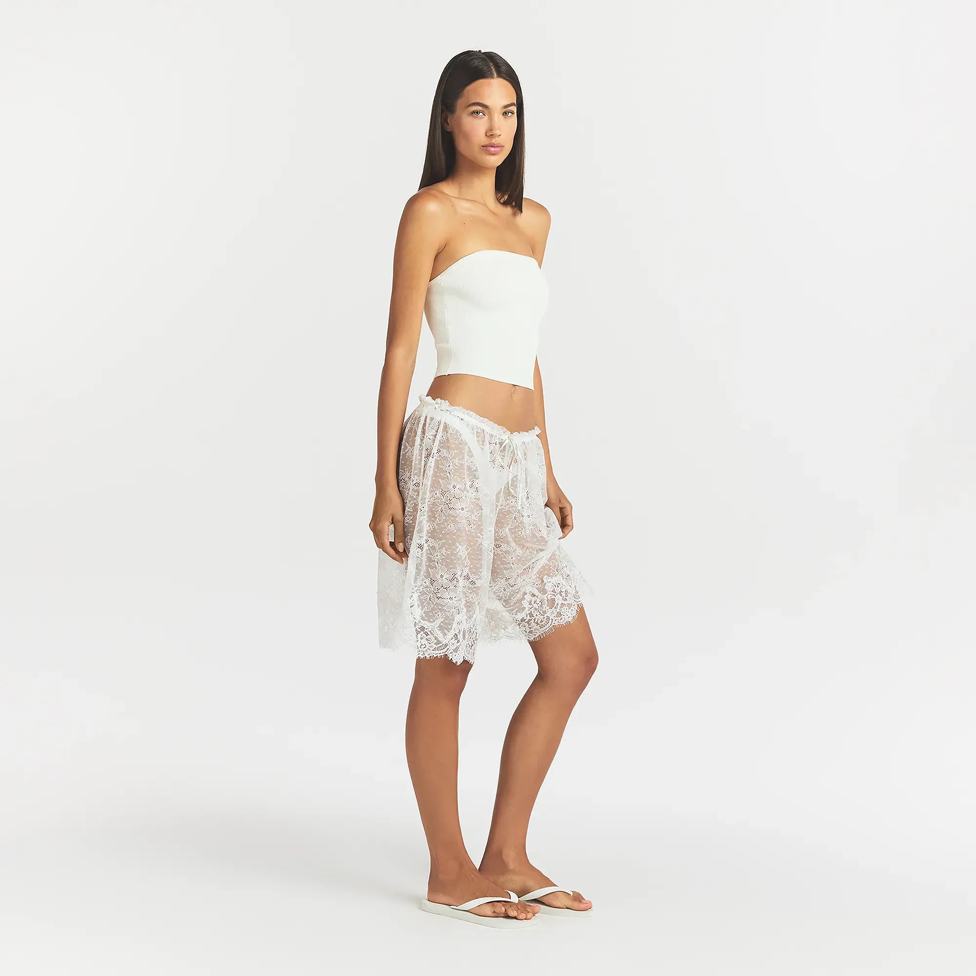 ultra fine lace long short ultra fine lace long short
